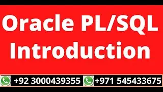 03.PL/SQL Introduction