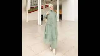 Dress tema hijau sage! 