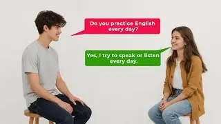 Basic English Conversation Practice | Slow Voice for Learners 