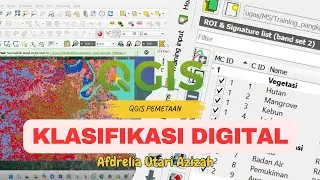 Klasifikasi Visul Plugin SCP QGIS Pemetaan