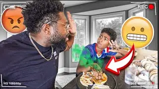 Not Washing My Dirty Hand After Taking A poop Then Putting Them In my Dad's Food *BAD IDEA*