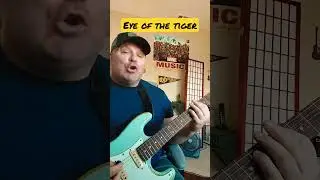 Survivor- Eye of The Tiger (Guitar Tutorial)