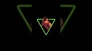 How To Create Neon Glow Triangle Effect In Canva - Canva Tutorial 2021