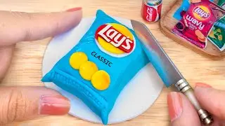 So Yummy Realistic Miniature Lay's 3D Cake Decorating Recipe - Amazing Fondant Cake Decoration Idea