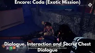 Encore: Coda, Dialogue (Exotic Story Mission) [4K] - Destiny 2, Episode: Echoes
