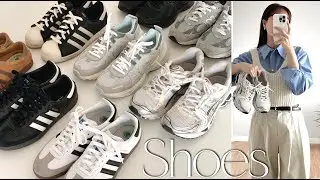 Haul. 운동화 추천👟 코디하기 좋은 데일리 운동화 9가지 🤍 내돈내산 꾸안꾸 스니커즈 ! 인기많은 최애 신발모음❤️