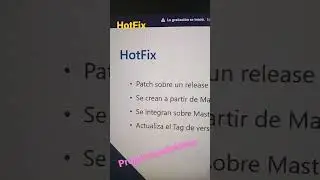 GitFlow Github HotFix Explication
