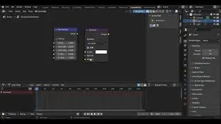 Blender. Map Range/Denoise Node.