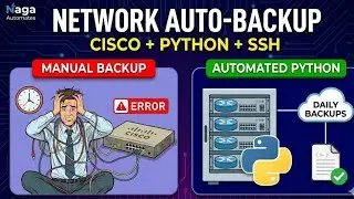 Automate Cisco Router Backups with Python (SSH & Paramiko Tutorial)