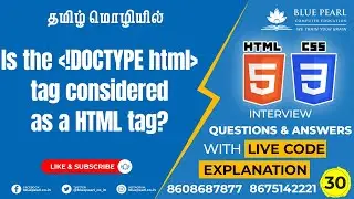 Is the DOCTYPE html tag considered as a HTML tag What Is DOCTYPE In HTML The Basics Doctypes in HMTL