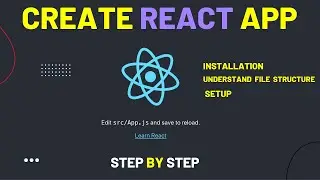 Create react app in visual studio code | Reactjs Tutorial in Hindi & Urdu