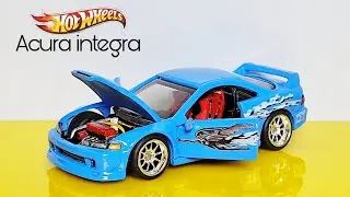 fast and furious mia's acura integra custom hot wheels