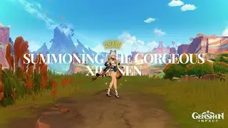 ASMR | Genshin Impact ✧ Summoning Xilonen and Her Weapon 🐯🧡 + Crunching, Chewing & Eating Sounds 🍫🍭