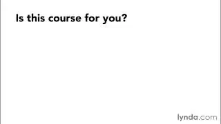 1 002 Is this course for you
