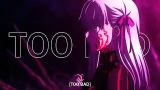 hateclay - too bad (lyrics)