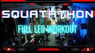 Big Leg Workout Including Landmine Hack Squats #leg #legworkout #homegym #fitness #hacksquats