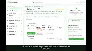 Images to PDF — Free Online Tool, No Upload Needed