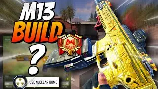 BEST M13 Build In cod mobile | m13 gunsmith | Ranked Nuke Gameplay