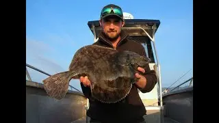 Release of a 3kg+ Common Plaice on Sørøya
