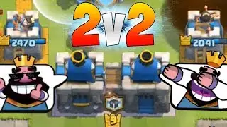 Супер дека для боёв 2 на 2 с другом в игре Clash Royale!!!