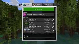 Morning Minecraft