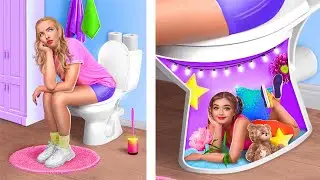 Kami Membuat Ruangan Rahasia Di Dalam Toilet!