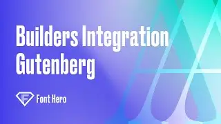 Builders Integration - Gutenberg
