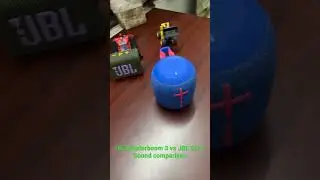 UE Wonderboom 3 vs JBL Go 3 Sound Comparison