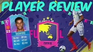 Fifa 18 - 87 Rashford Player Review!!!