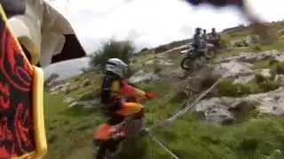 1st Enduro race for 2015! Tal Shahar first lap Tomer Shemesh