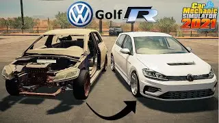 VW Golf R - RESTORATION - Car Mechanic Simulator 2021