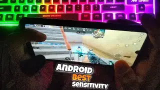 BGMI BEST ANDROID SENSITIVITY 60FPS HANDCAM TEST IN IQOO-Z7 4 FINGER CLAW GYRO HANDCAM TEST IQOO-Z7