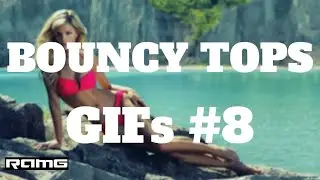 Best GIFs | Bouncy Tops GIFs #8 | Bouncy Tops Compilation with Instrumental Music