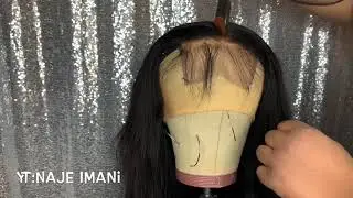 Pressing closure with hot comb |install not on camera