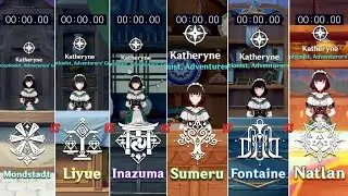 which katheryne is the nearest ? Genshin Impact