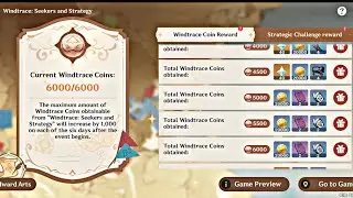 [Event] Windtrace: Seekers and Strategy (3000 to 6000) all completed 🍃