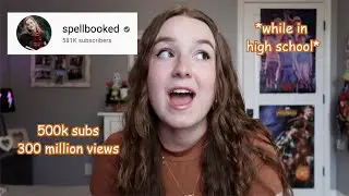 how i got 500k subscribers! [spellbooked Q&A]