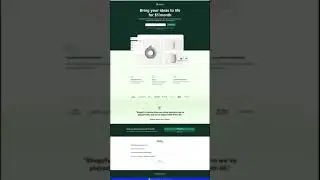 Shopify Landing Page Designed in Unbounce #landingpagedesigner #unbounce #funnelbuilder