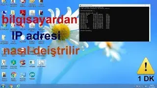 Bilgisayarın IP Adresini Değiştirme (programsız 1dk)