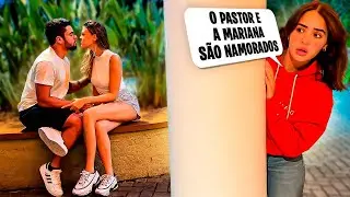 ERA TUDO MENTIRA... A MARIANA NAMORA O FALSO PASTOR !!!