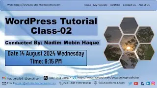 wordpress Tutorial class 2. Wordpress Bangla Tutorial #wordpress