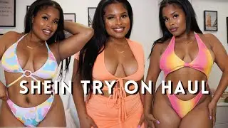 SHEIN Spring/Summer Try on Haul 2022 | swimsuits, dresses, tops