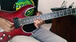 Tocando un solo que grabe para una amiga...
