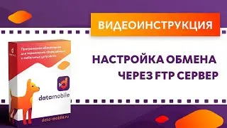 DataMobile 3: Настройка обмена через FTP сервер