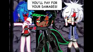 Toxic Love | Killer X Nightmare (Killermare) | Outer | Dream | Killermare Angst | Gacha Rock