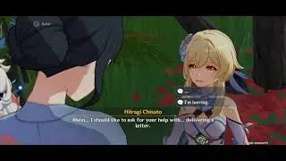 Disappointed Lumine Face.