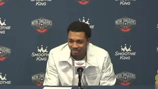 Trey Murphy III | Pelicans-Knicks Postgame Interview 4/7/2023