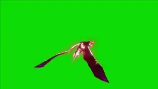Dragon birds flying in the sky green screen video footage Ultra HD 