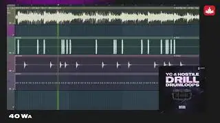 YC & Hostile Drill Drum Loops 2021 - Producersources.com