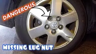 Dangerous to have this Lug Nut missing
